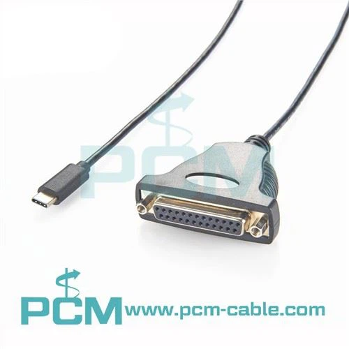 USB-C dan DB25 ga parallel adapter