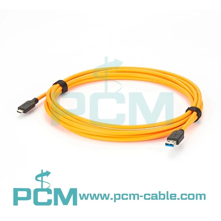 USB 3.0 dan USB-C ga ulangan tortishish kabeli