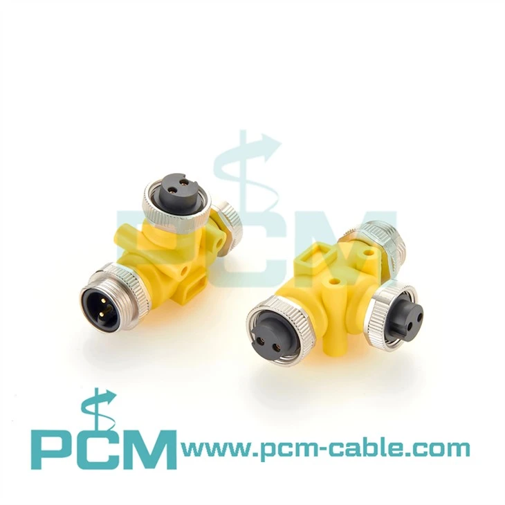 DeviceNet Mini-Change T-Splitter Circular Connector adapteri