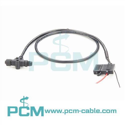 NMEA 2000 Tee quvvat kabeli sug'urta bilan