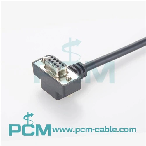 To'g'ri burchakli DB9 - DB9 seriyali kabel