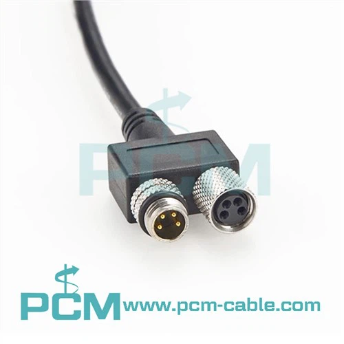 M8 Sensor Aktuator Splitter kabeli