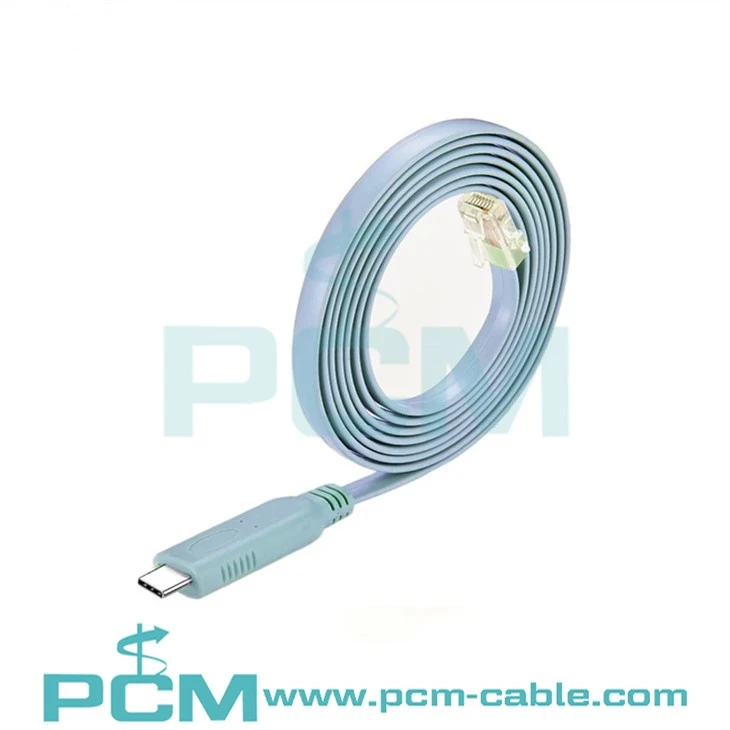 USB toifa C dan RJ45 konsol kabeliga