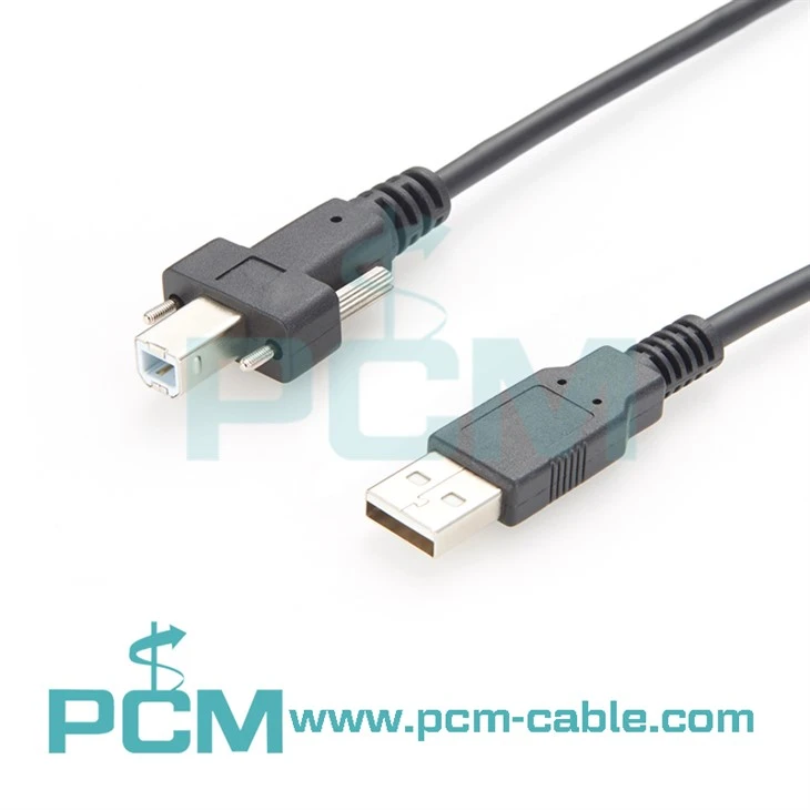 High Flex USB 2.0 B erkak kabeli