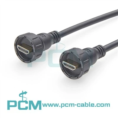 Suv o'tkazmaydigan HDMI erkakdan erkak kabelga
