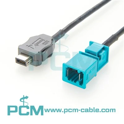 Matenet Erkak IX sanoat plug avtomobillari Ethernet kabeli